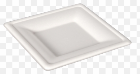 8x8 Inch Square Plates - Square Plate Png,White Plate Png