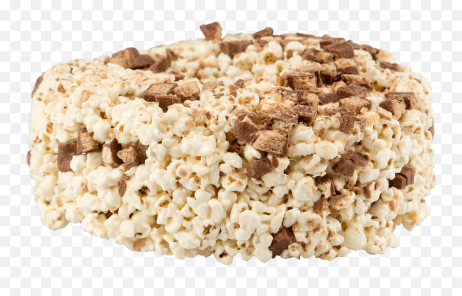 Popcorn Cakes With Chopped Kit Kat - Popcorn Png,Twix Png