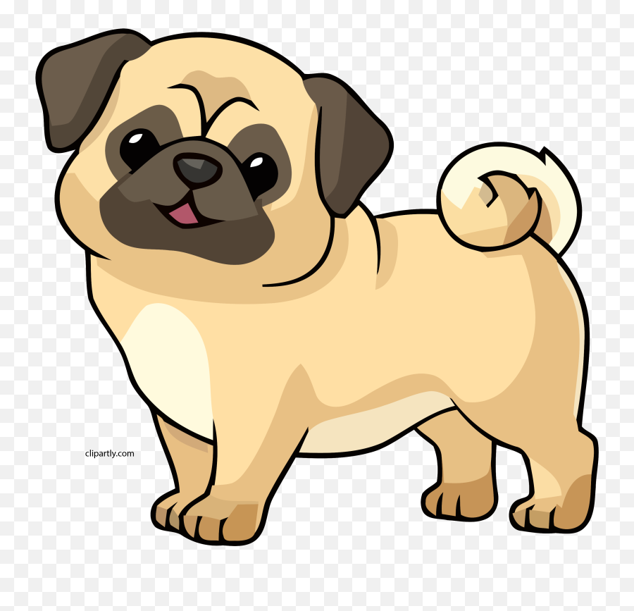 Navajowhite Color Dog Cute Chibi Clipart Png - Dog Clipart Cute Dog Clipart,Cute Dog Png