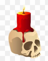 Download Hd Halloween Candles Png - Halloween Candle Clipart Halloween Candle Png,Candles Png