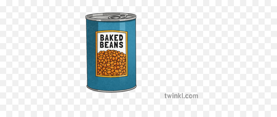 Can Of Baked Beans 1 Illustration - Baked Bean Can Drawing Png,Baked Beans Png