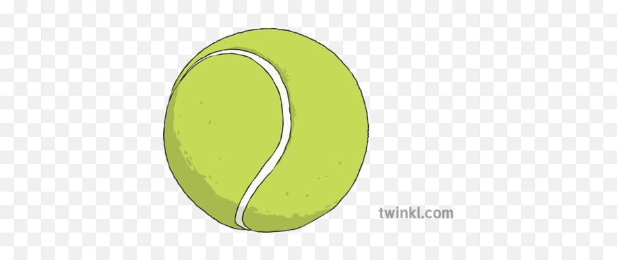 Tennis Ball Illustration - Solid Png,Tennis Balls Png