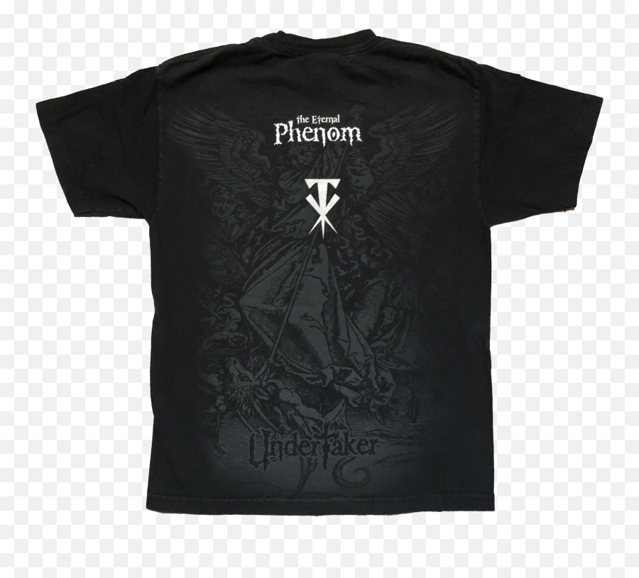 Vintage 2005 Wwe Undertaker The Eternal Phenom Shirt Png Logo