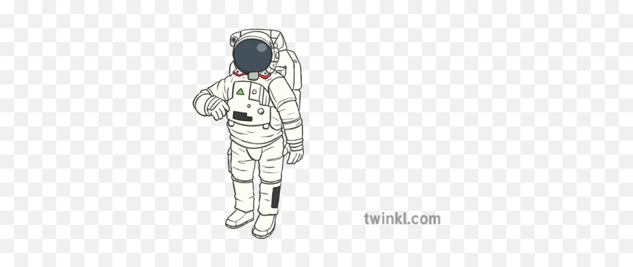Astronaut Front Illustration - Twinkl Astronaut Twinkl Png,Spaceman Png
