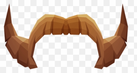 Handlebar Mustache - Magic Moment Photo Booth Horn png