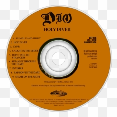 Dio Holy Diver Cd Disc Image - Album From Holy Diver Png,Dio Logo