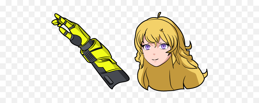 Rwby Yang Xiao Long And Dual Ranged - Yang Xiao Long Gauntlets Png,Rwby Transparent