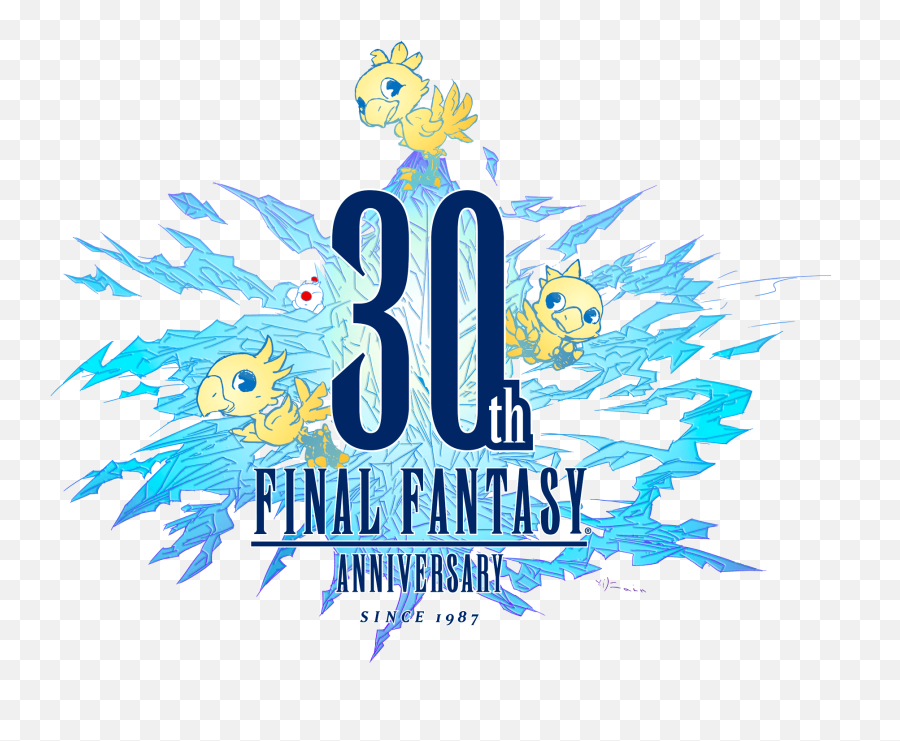 Final Fantasy 30th Anniversary - Final Fantasy 30th Anniversary Png,Final Fantasy Iv Logo