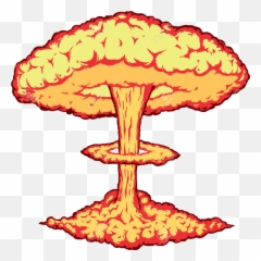 Download - Nuclear Explosion Clipart png