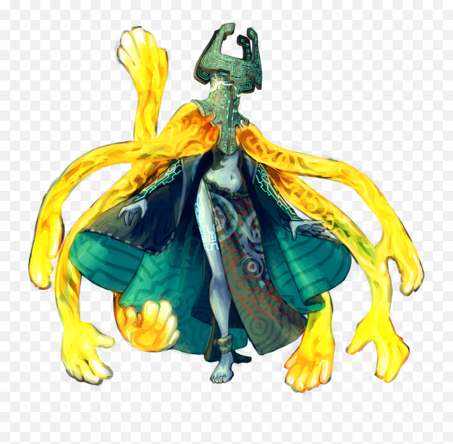 Pancakemolybdenum U201c Painted This Forever Ago And Never - Eldritch Midna Png,Midna Png