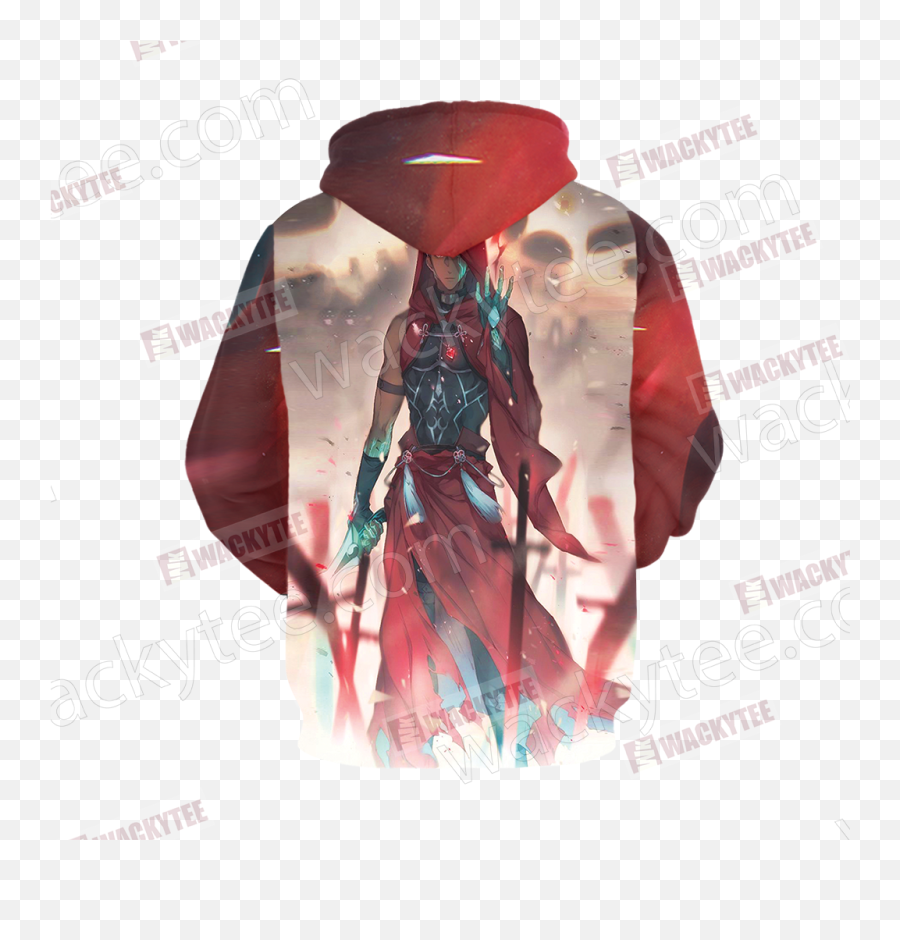 Fatestay Night Archer 3d Hoodie Wackytee - Crimson Lion King Black Clover Png,Fate Stay Night Logo