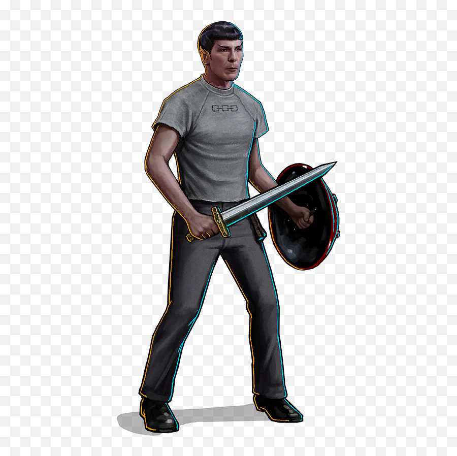 Datacore - Gladiator Spock For Men Png,Spock Png