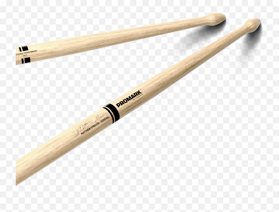 Matthew Strauss General Signature Persimmon Wood Tip - Drum Stick Png,Matthew Daddario Png