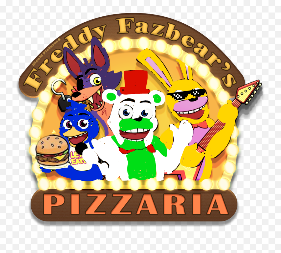 Freetoedit Freddy Fazbearu0027s Burger And Fries - Free Shipping Freddy Fazbear Pizza Plex Png,Freddy Fazbear's Pizza Logo