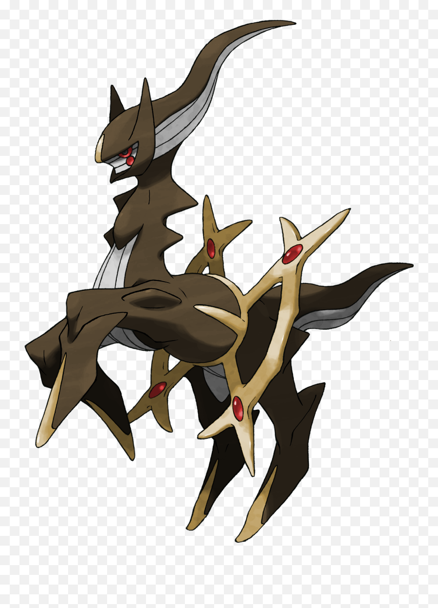 Silhouette Pokemon Arceus Transparent - Arceus Pokemon Png,Arceus Png