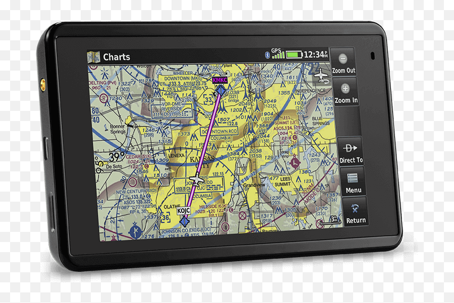 Garmin Aera 660 Touchscreen Portable Gps - Garmin Aera 660 Png,Garmin Icon Downloads