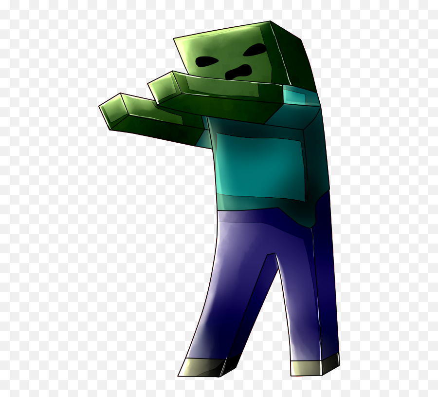 Enderman Transparent Minecraft Zombie - Minecraft Animation Zombie Png,Minecraft Zombie Png