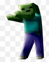 Enderman Transparent Minecraft Zombie - Animation png