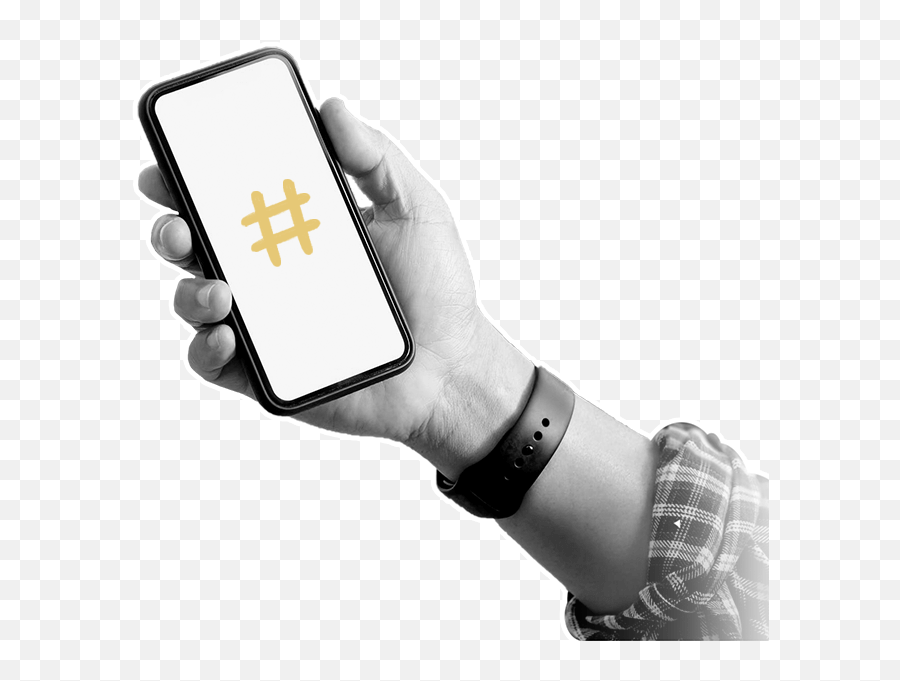 Twitter Hashtags - Iphone Png,Twitter Mobile Icon