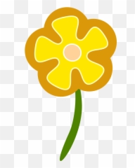 Download Free Png Simple Flower - Simple Clipart Vector Flower,Simple Flower Png