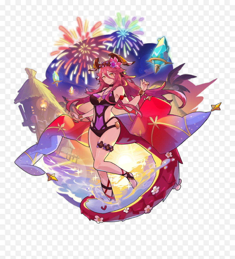 Summer Mym - Adventurer Dragalia Lost Summer Mym Png,Mana Icon