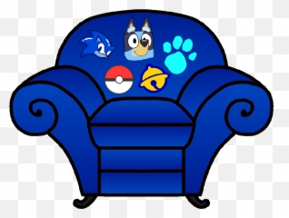 Blueyu0027s Clues Thinking Chair Mario - Dog Blues png