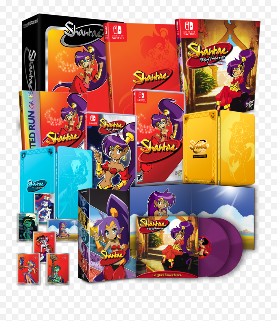 Products U2013 Page 36 Limited Run Games - Shantae Limited Run Png,Shantae Icon