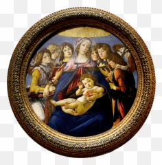 Madonna Of The Pomegranate - Wikipedia Botticelli Of The png