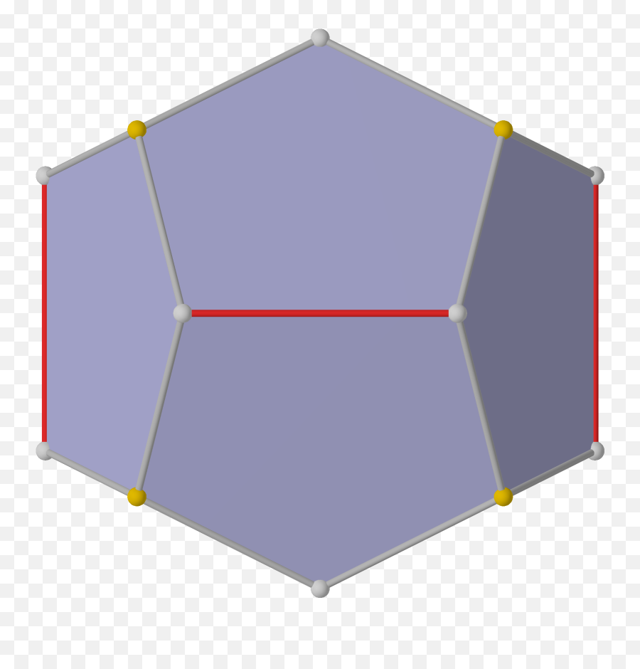 Filepolyhedron Pyritohedron From Red Maxpng - Wikipedia Umbrella,Shade Png
