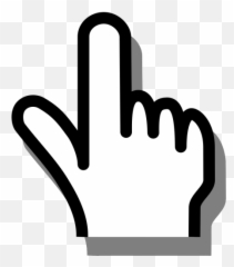 Download Free Click Transparent Icon Favicon Freepngimg - Pointer Finger Png