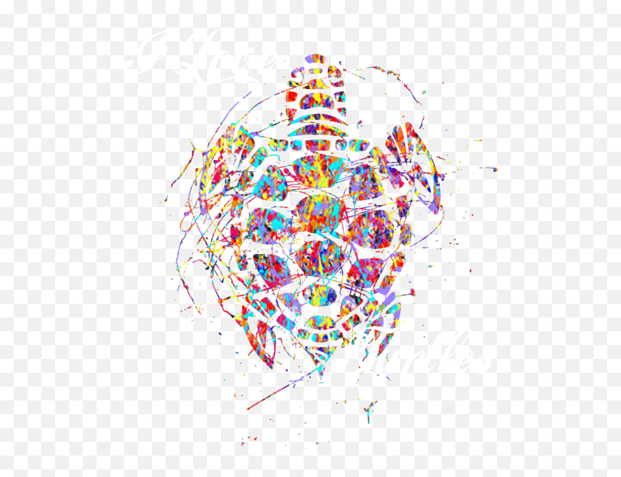 Cute Turtle Gift Paint Splatter Throw Pillow - Circle Png,Cute Turtle Png