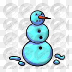 Snowman Picture For Classroom Therapy Use - Great png