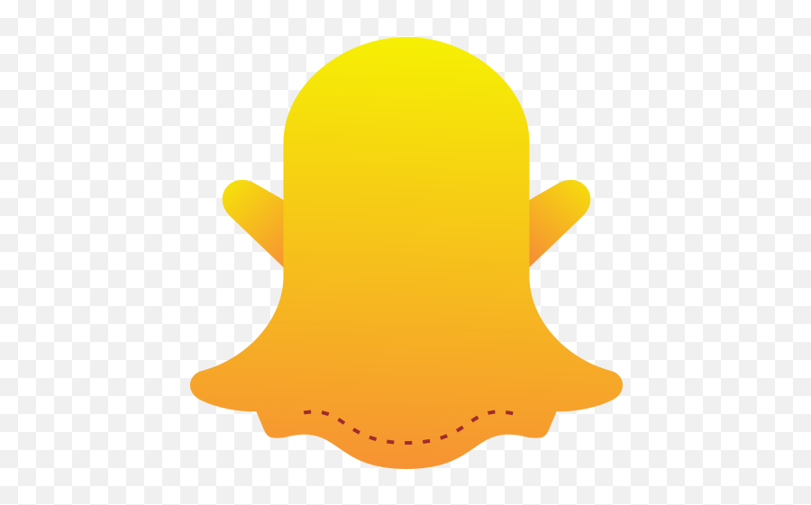 Snapchat User Interface Socialmedia Network Free Icon Of - Dot Png,Network Interface Icon