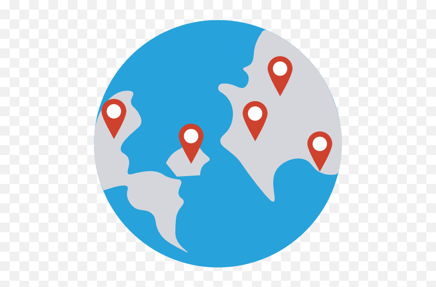Planet Earth - Free Maps And Location Icons World Pin Point Png,Planet Earth Icon