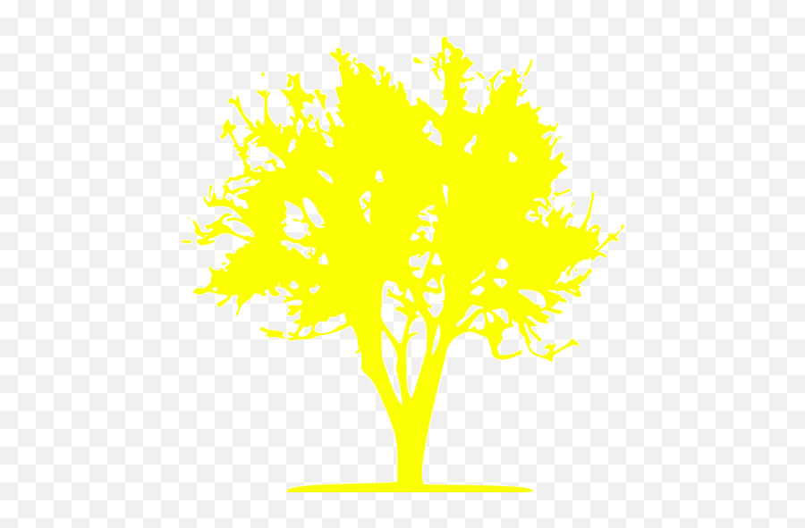 Yellow Tree 21 Icon - Free Yellow Tree Icons Language Png,Twig Icon