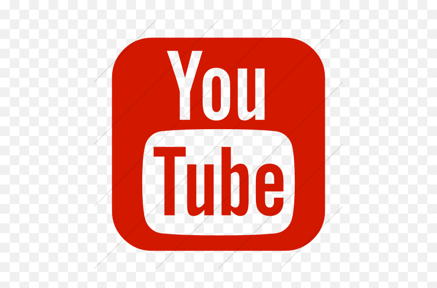 Youtube Icon Black - Square Transparent Youtube Icon Png,Youtube Logo Red -  free transparent png images 