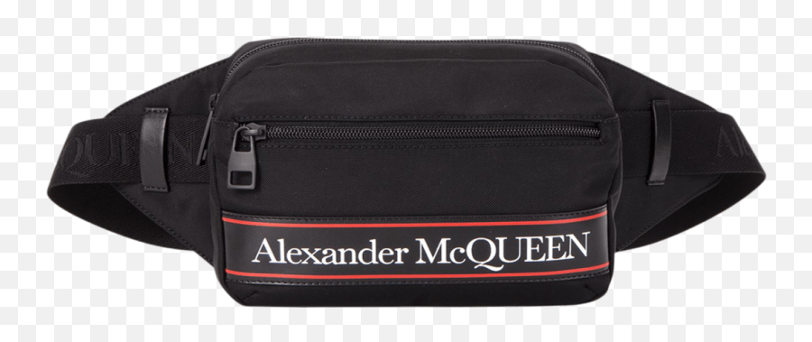 Shop Alexander Mcqueen Blackred Menu0027s Urban Leather - Logo Handbag Style Png,Gucci Logo Icon For Bags