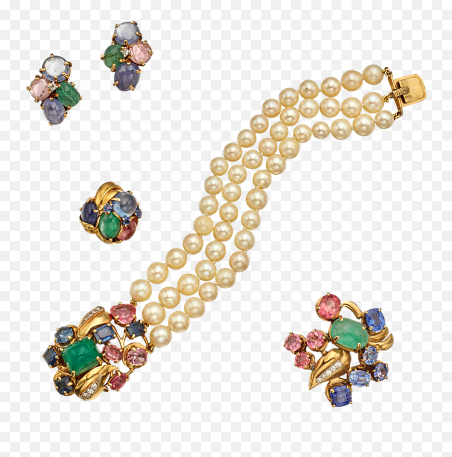 Suite Of Gem - Set Jewels Dot Png,Gucci Icon Corundum Ring