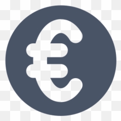 Currency Euro Free Icon - IconIconscom Dot png