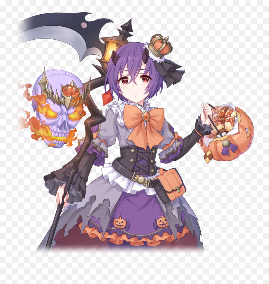Shinobu Halloween Characters Priconne Translations - Princess Connect Shinobu Halloween Png,Anime Characters Png