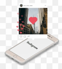 10000 Instagram Likes - Smartphone png