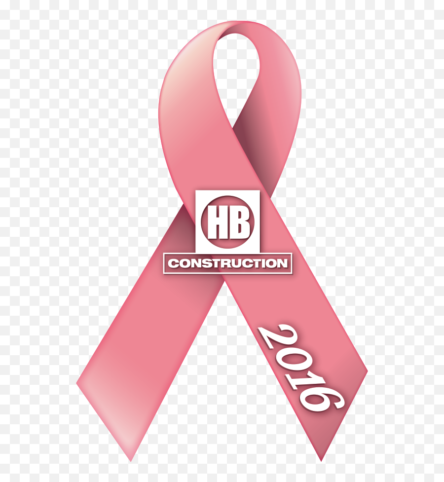 Pink - Ribbon Hb Construction Graphics Png,Pink Ribbon Png