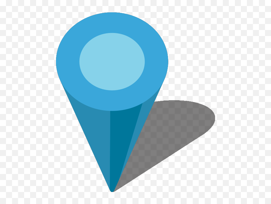 Location Map Pin Light Blue7 - Blue Location Pin Png,Google Map Pin Png