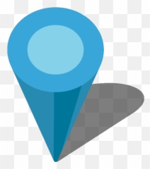 Location Map Pin Light Blue7 - Png