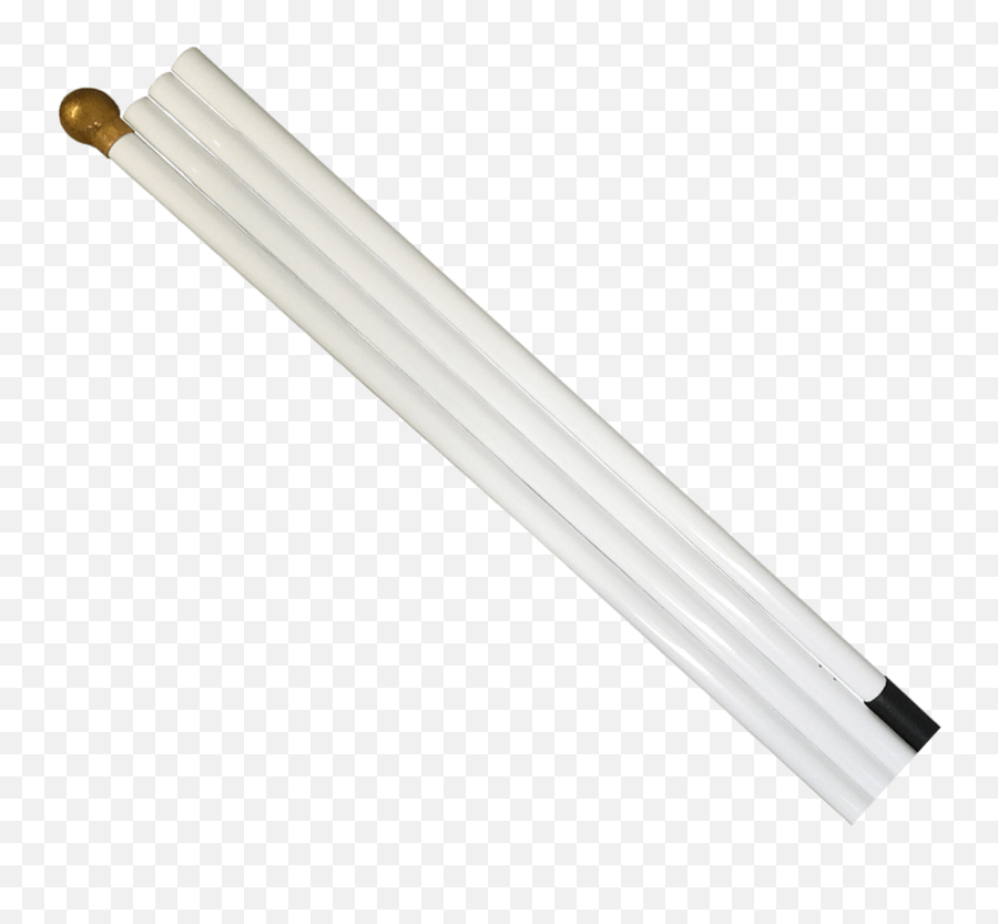 White Titan Flagpole Replacement Sections - Fluorescent Lamp Png,Flagpole Png
