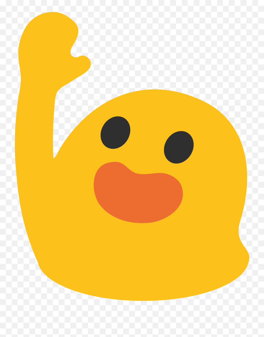 Smile Emoji Png - Icons Logos Emojis Android Raised Hand Android Raised Hand Emoji,Android Logos