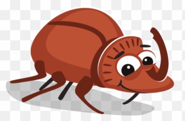 Cartoon Beetle - Beetle Cartoon Drawing Png,Beetle Png