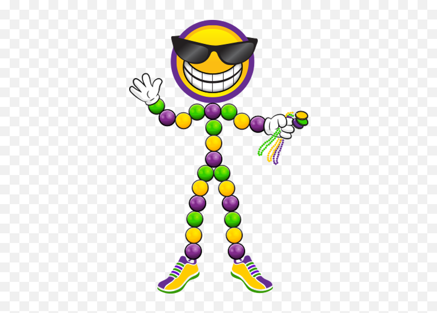 Mardi Gras Custom Beads - Clip Art Png,Mardi Gras Beads Png