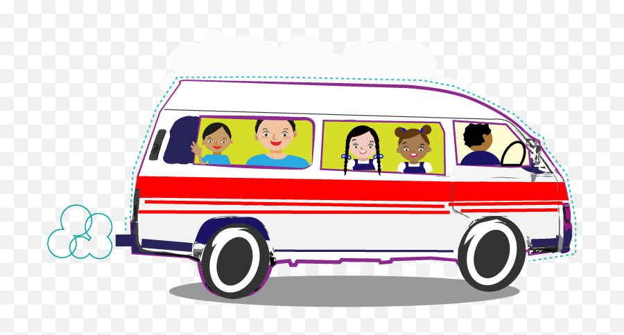 Taxi Clipart School - Maxi Taxi Png Transparent Png Full South African Taxi Clipart,Taxi Png