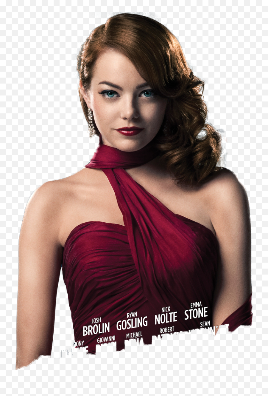 Emma Stone - Gangster Squad Png,Emma Stone Png